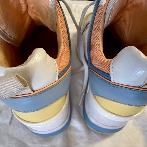 Colorful High-Top Sneakers - Picture 7 of 9